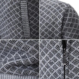 Henrik™ | Elegant cardigan med lynlås