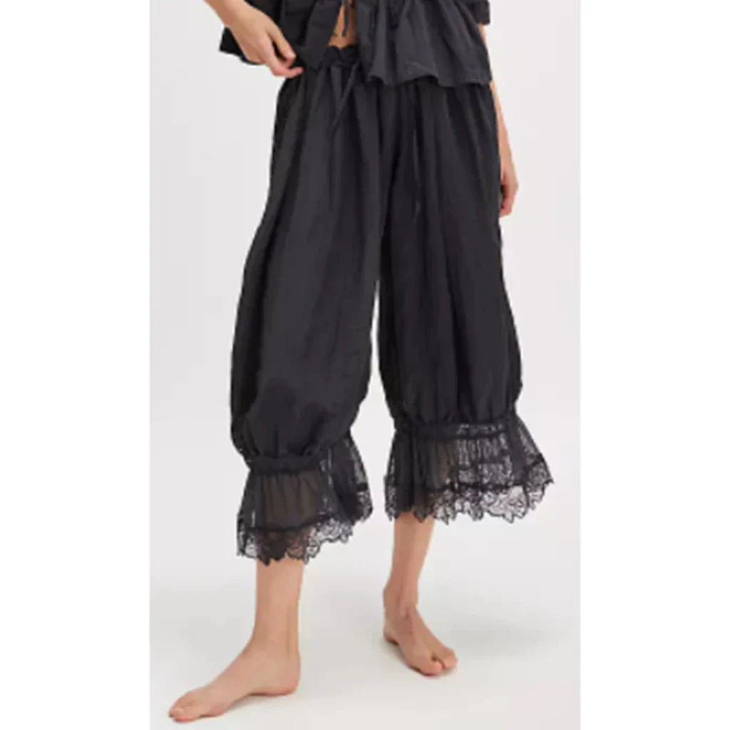 Παντελόνα Boho με Δαντέλα