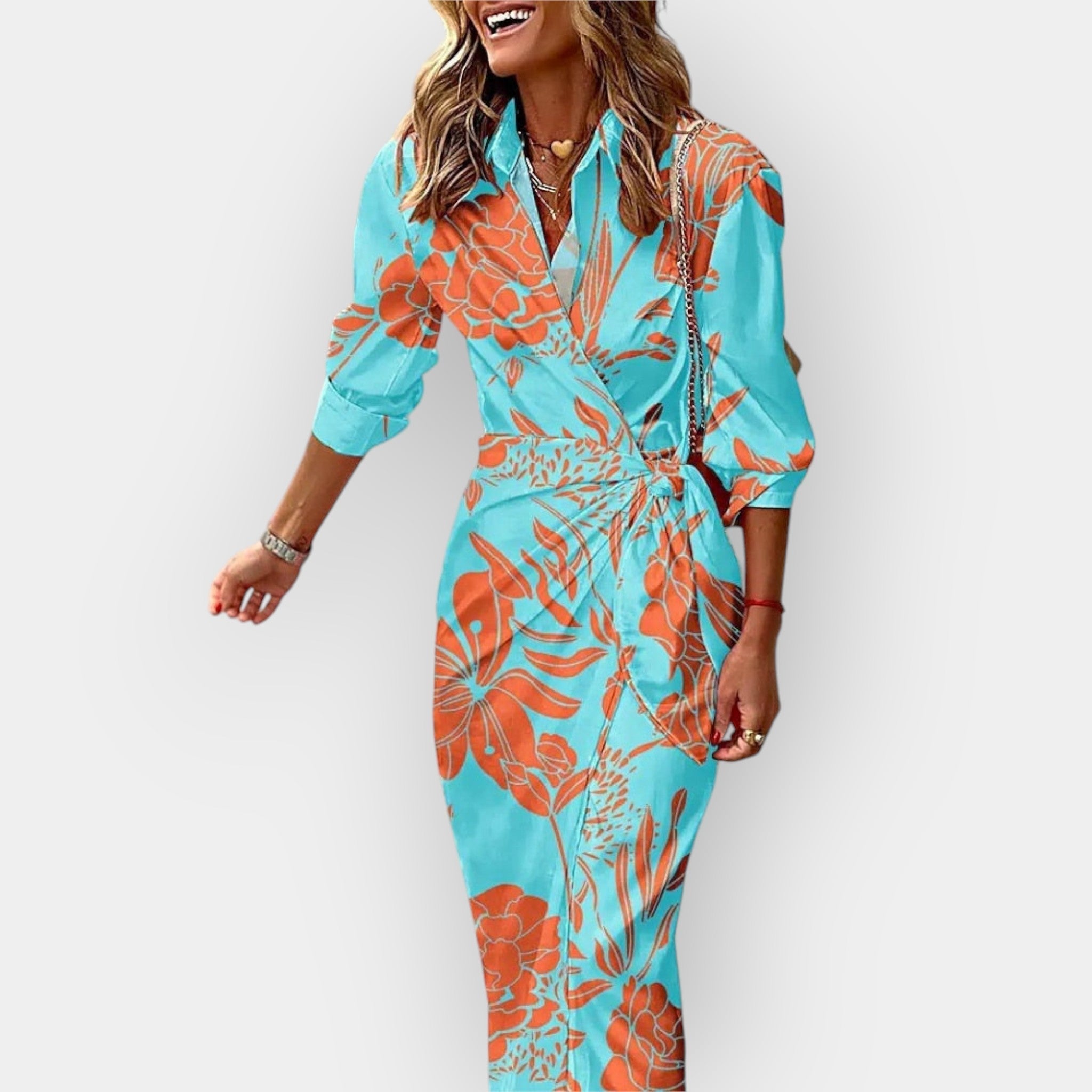 Haljina za poletne trenutke na sončni dni