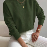 Elegant Knitted Loose