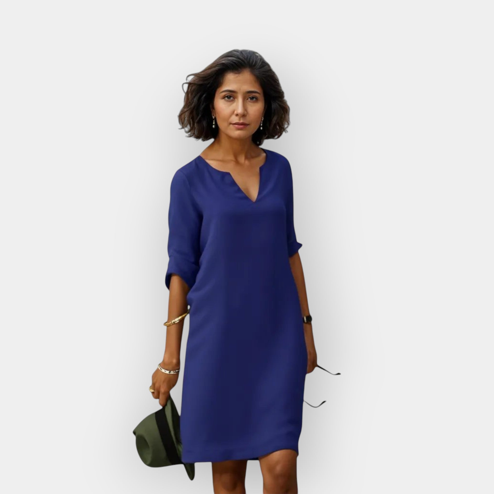 Svetla poletna obleka