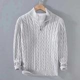 Marco™ | Sweater med halv lynlås