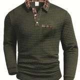 Sten | Teksturirana polo majica z vaflji — Elite