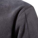 Henrik | Varm fleece krave sweatshirt