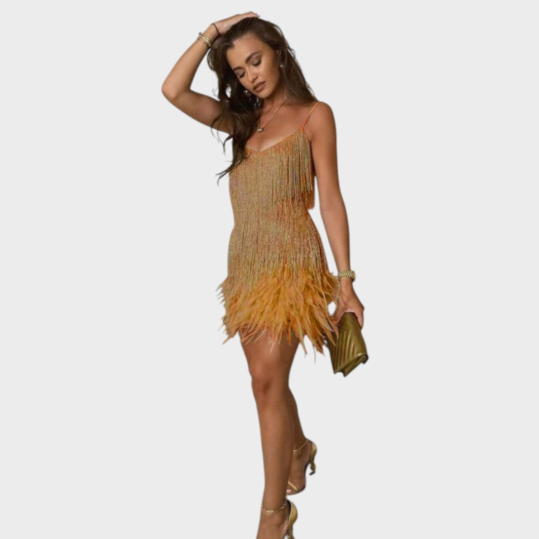 Dora - Elegantna koktajl obleka