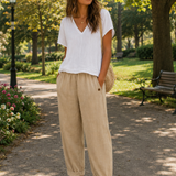 Maja | Luftige Leinenhose