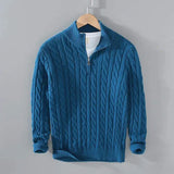 Marco™ | Sweater med halv lynlås