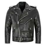 Oliver™ | Klassisk Biker Læderjakke