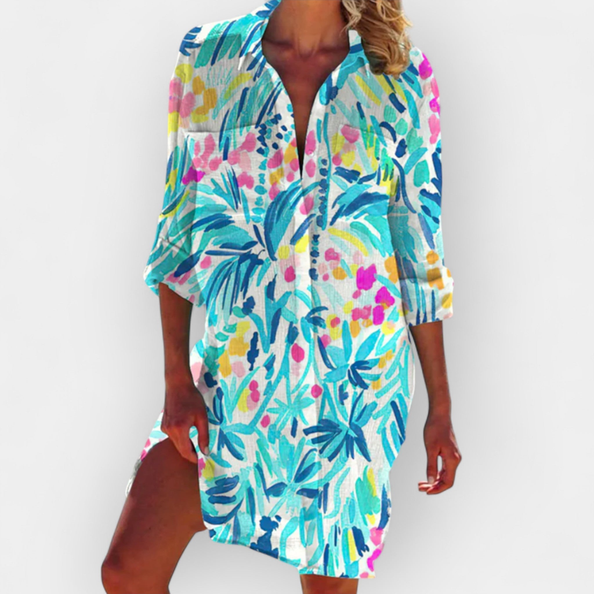 Elegantna obleka s klasično silhueto