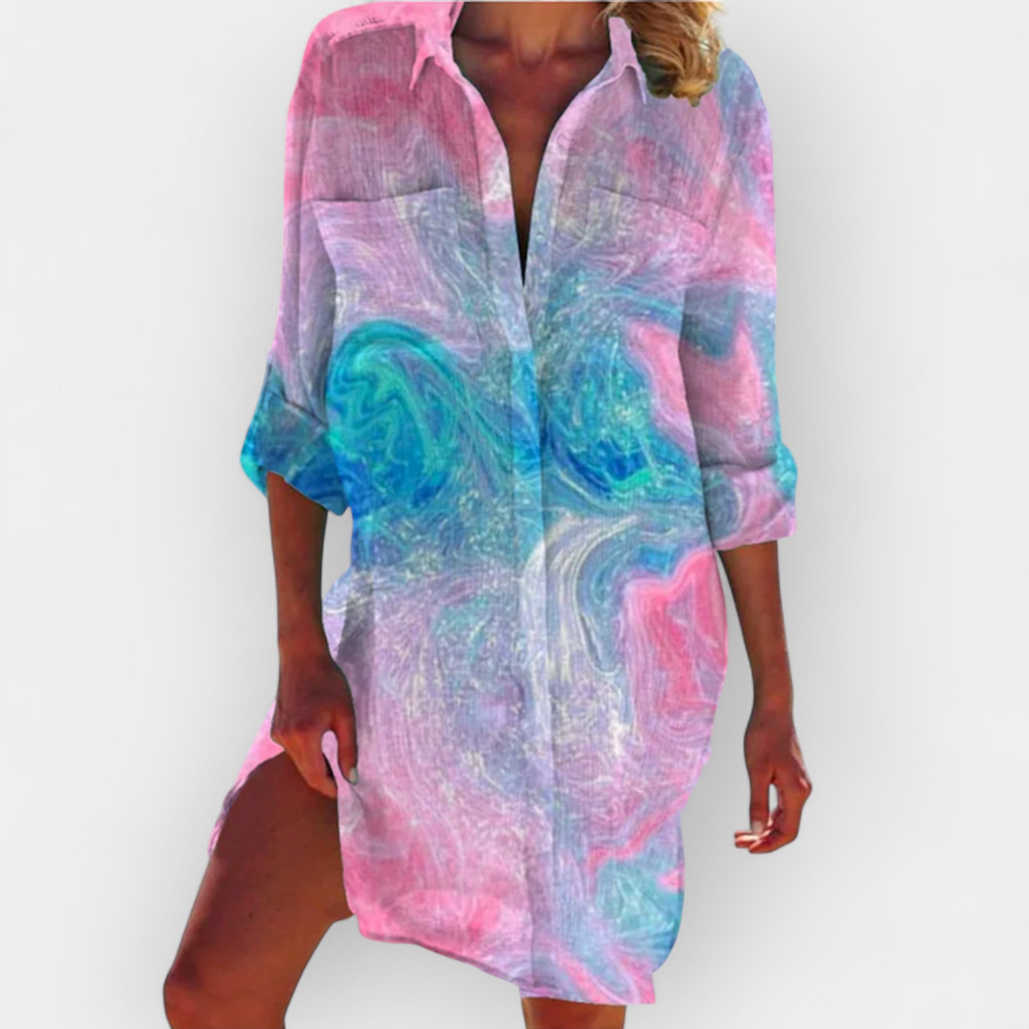 Elegantna obleka s klasično silhueto