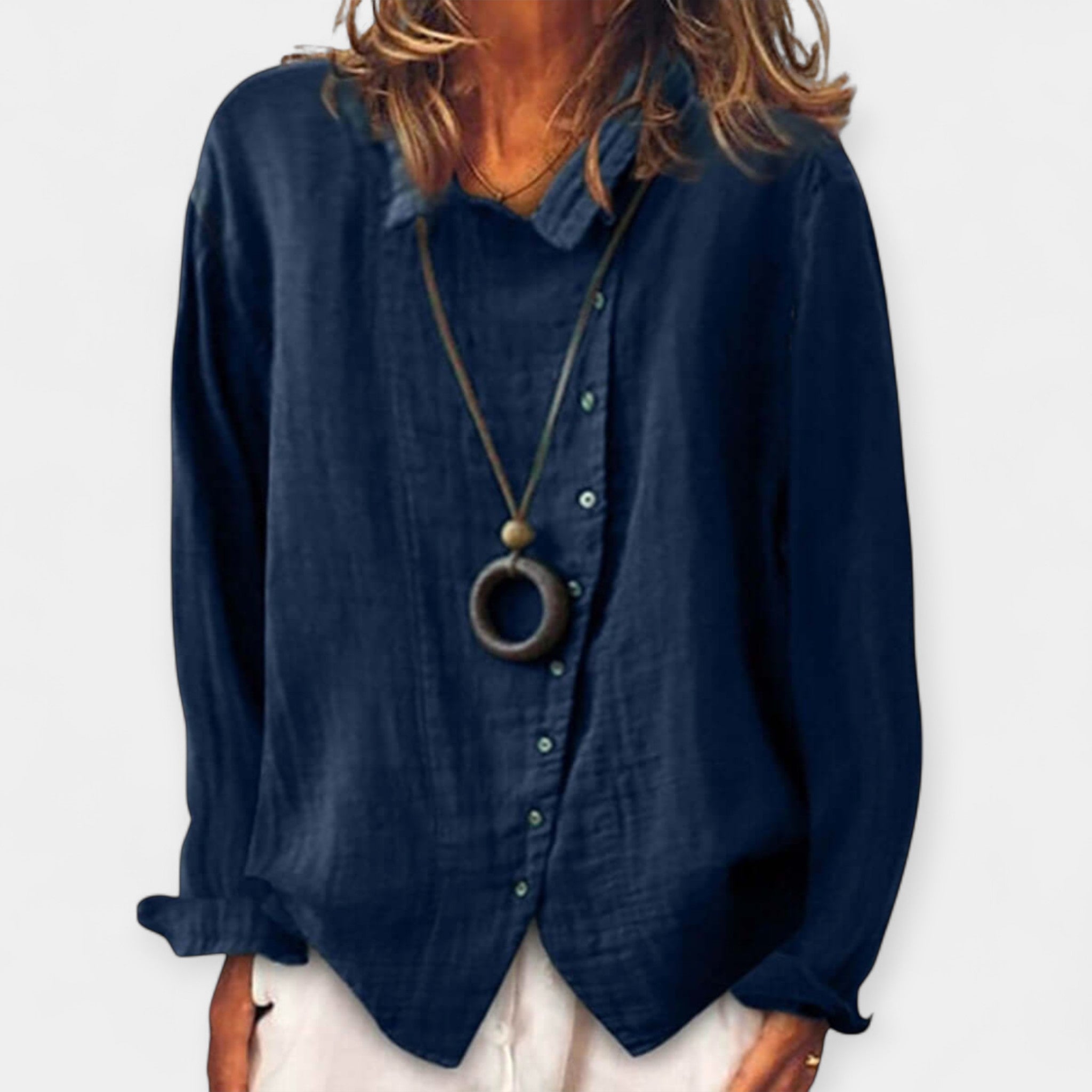 Dolga vsakdanska bluzo