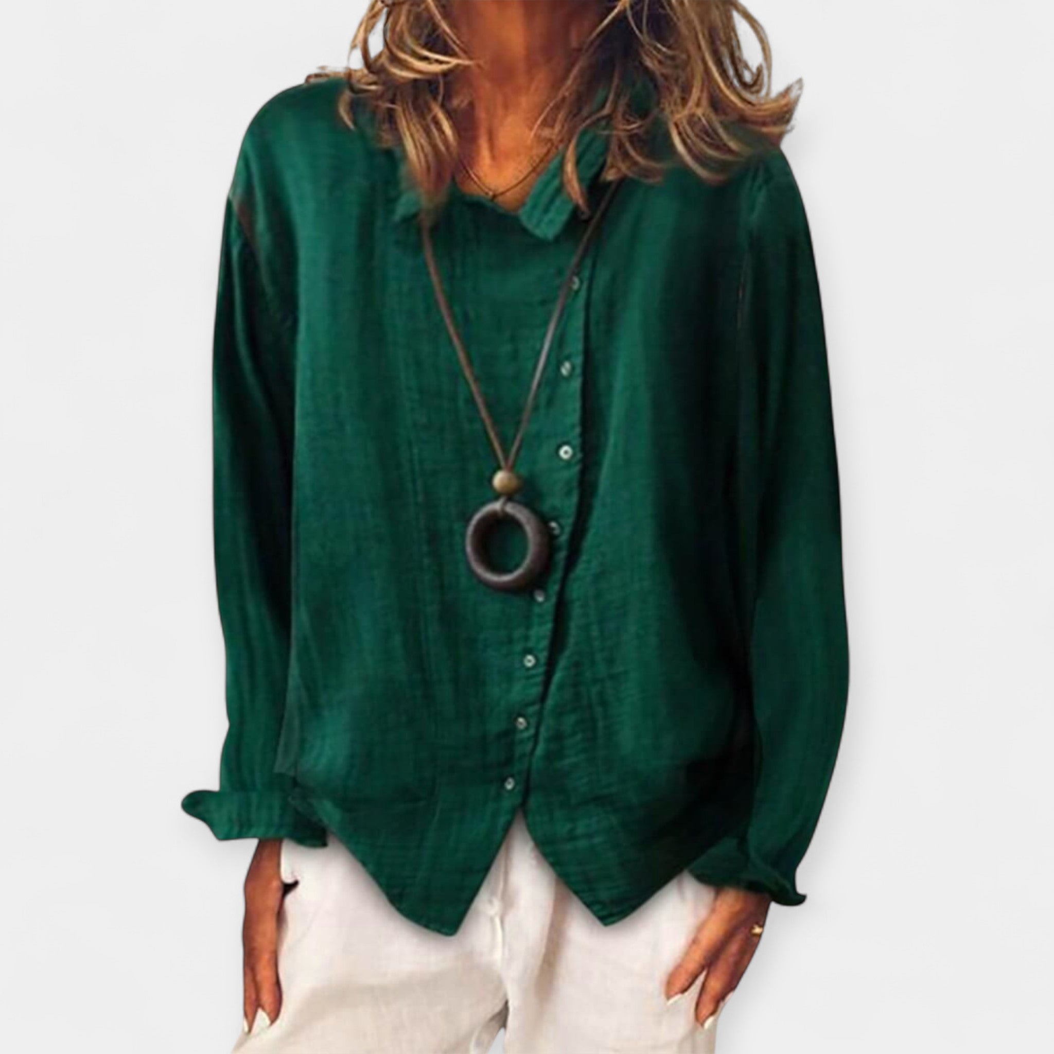 Dolga vsakdanska bluzo