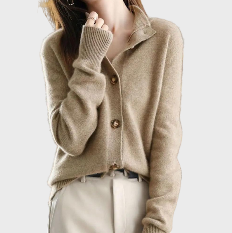 Elegantna – Udobna pletena jopica za vsakodnevno nošenje