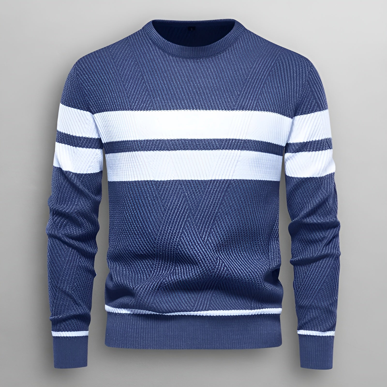 Dorian™ | Stribet herresweater