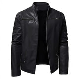 Jesper™ | Klassisk Biker Læderjakke