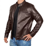 Jesper™ | Klassisk Biker Læderjakke