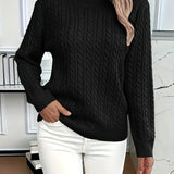 Bernila – Ladies' Cable Knit Jumper