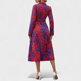 Camila – Obleka z leopardjim motivom