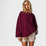Mary - Oversized Prugasti Sweater