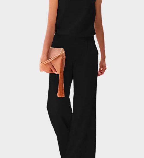 Jumpsuit brez rokavov za ženske