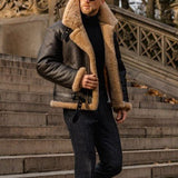 Kristian™ | Premium jakke i shearling-stil