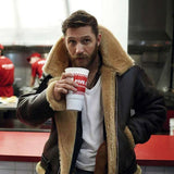Kristian™ | Premium jakke i shearling-stil