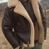Kristian™ | Premium jakke i shearling-stil