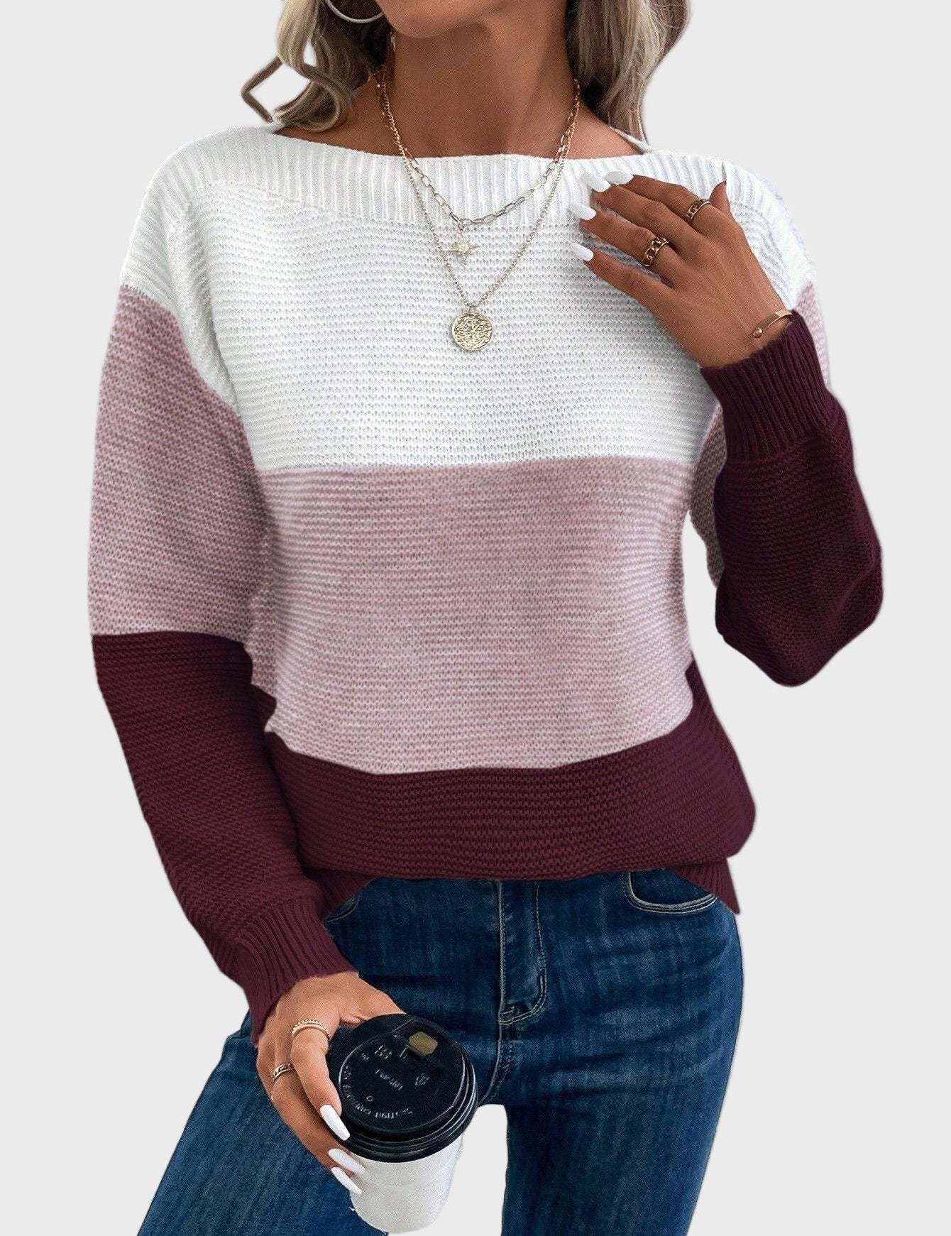 Elegant Woven Turtleneck