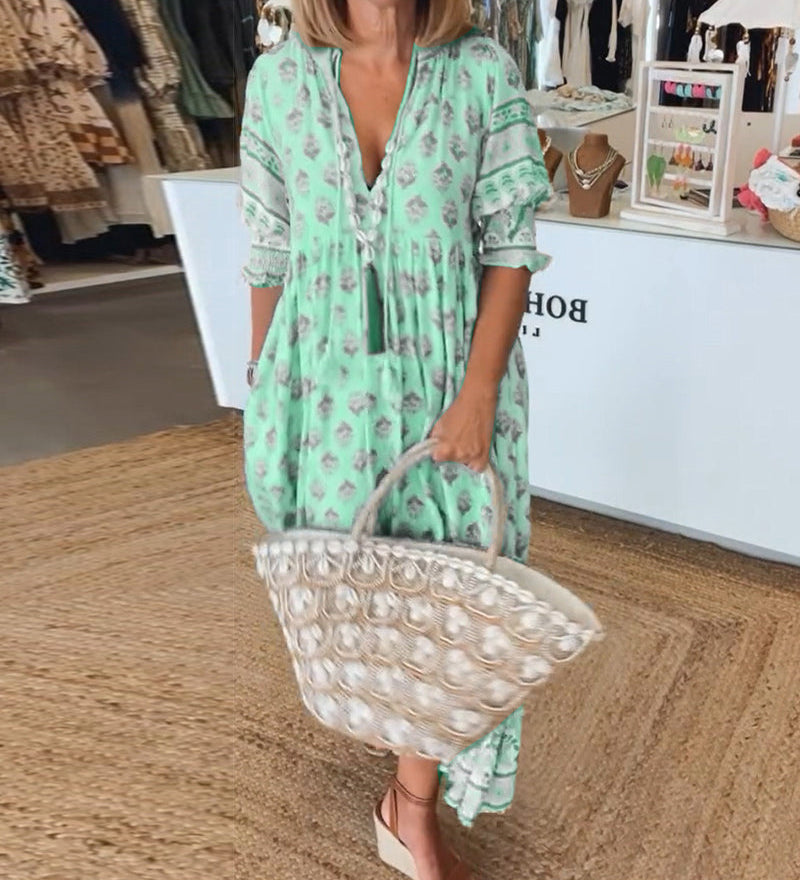 Jasmina – Obleka za Pomladno Osvežitev