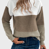 Elegant Woven Turtleneck