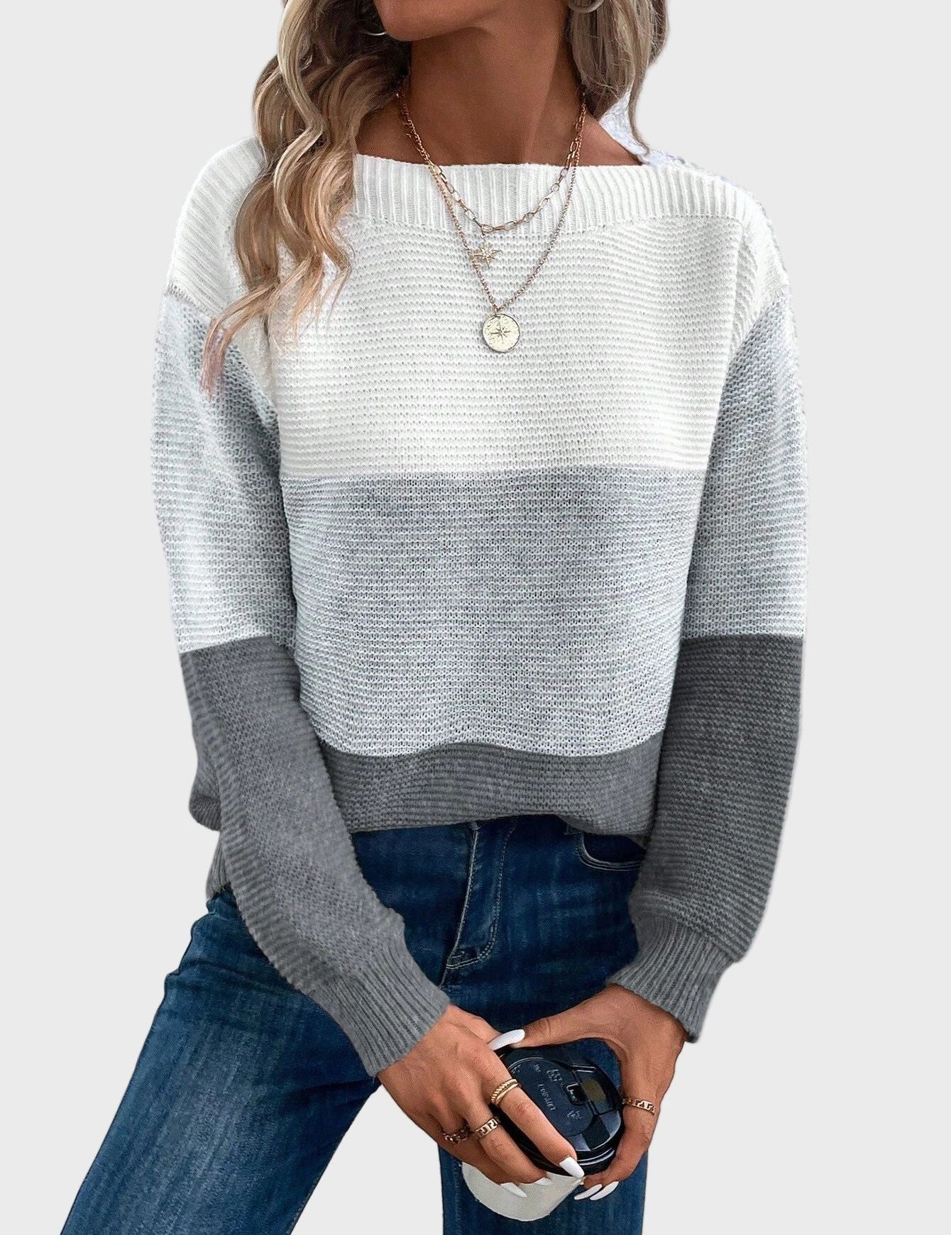 Elegant Woven Turtleneck