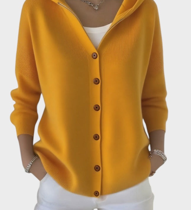 Zora - Eleganten pleten jakna z dolgimi rokavi