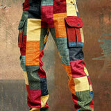 Evan | Muške Patchwork Cargo Hlače