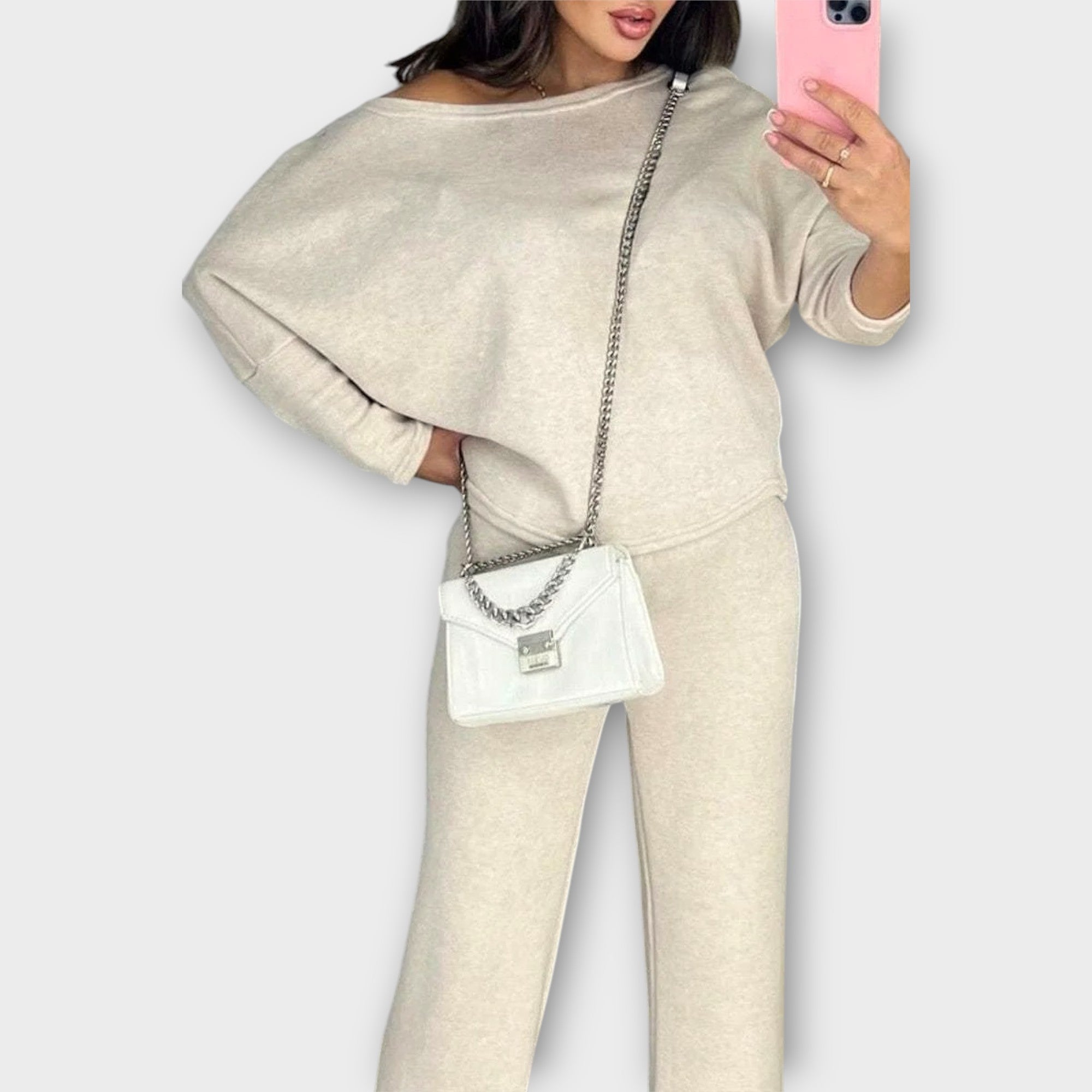 Σετ Loungewear με Χαλαρή Εφαρμογή