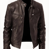 August™ | Stilren læderjakke