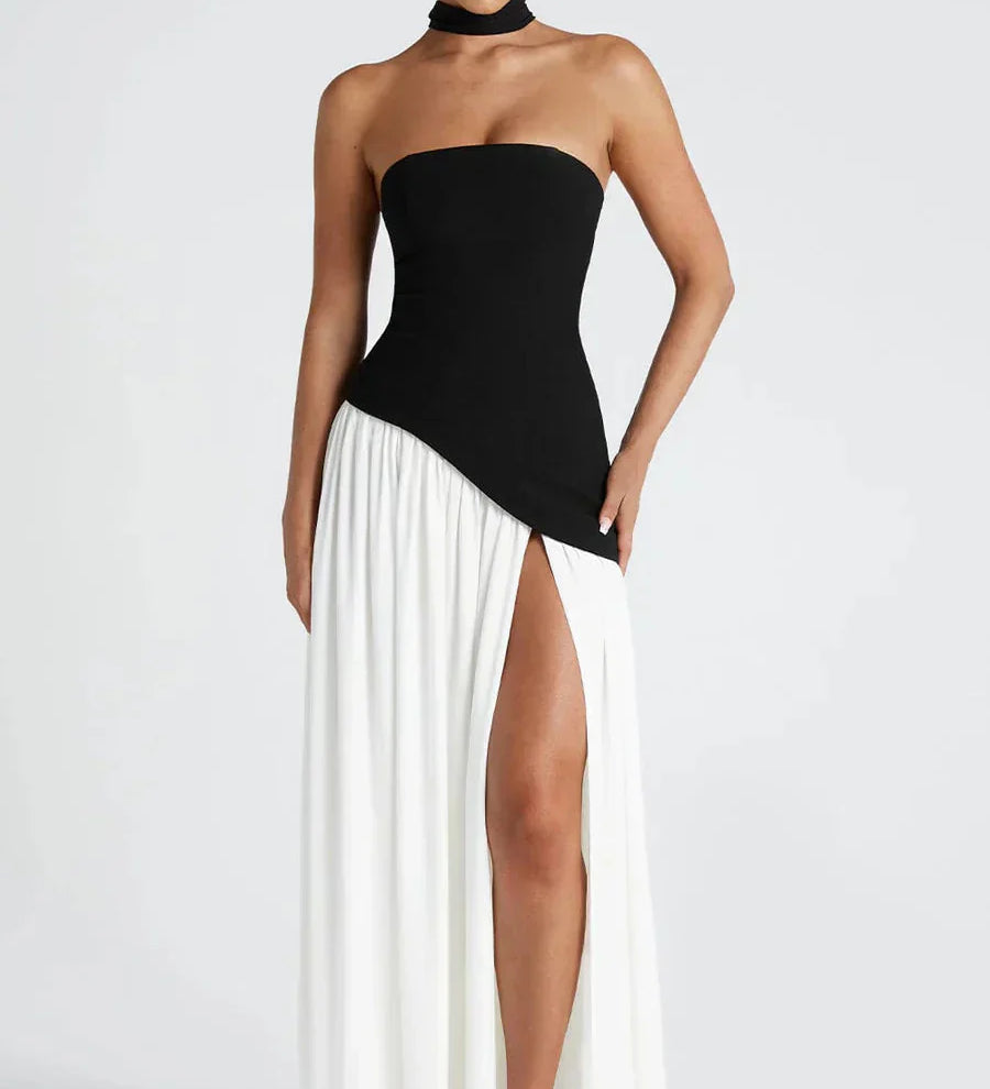 Elegantna maxi obleka, ki očara.