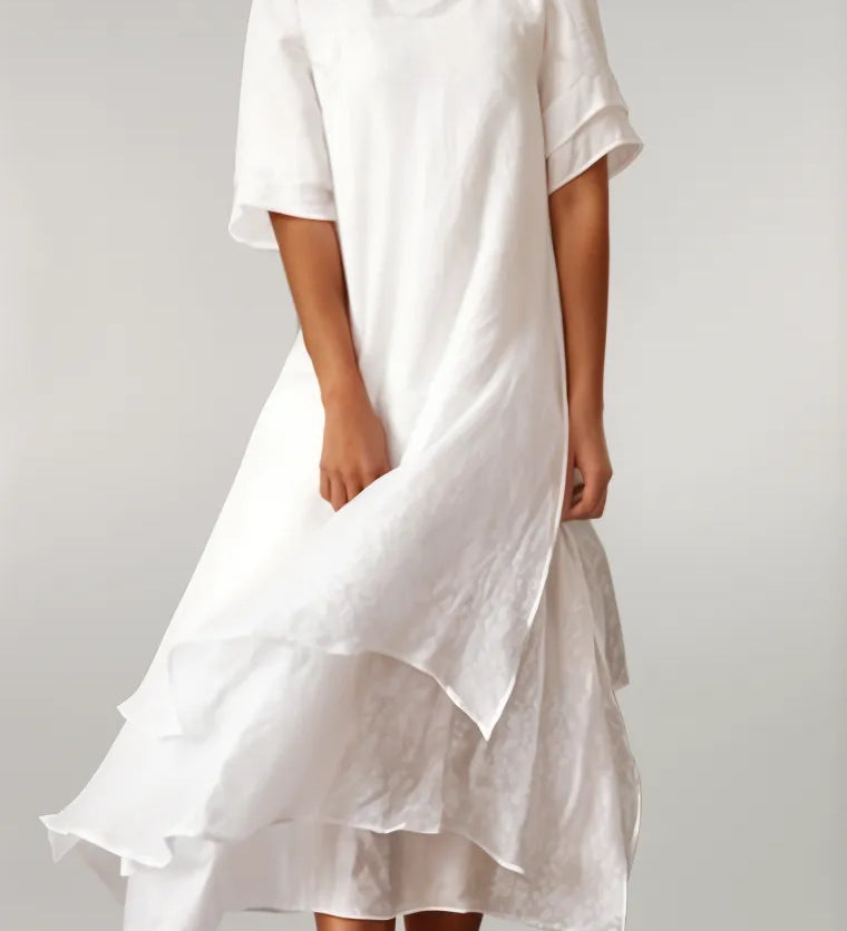 Haljina Maya z elegantnimi volančki