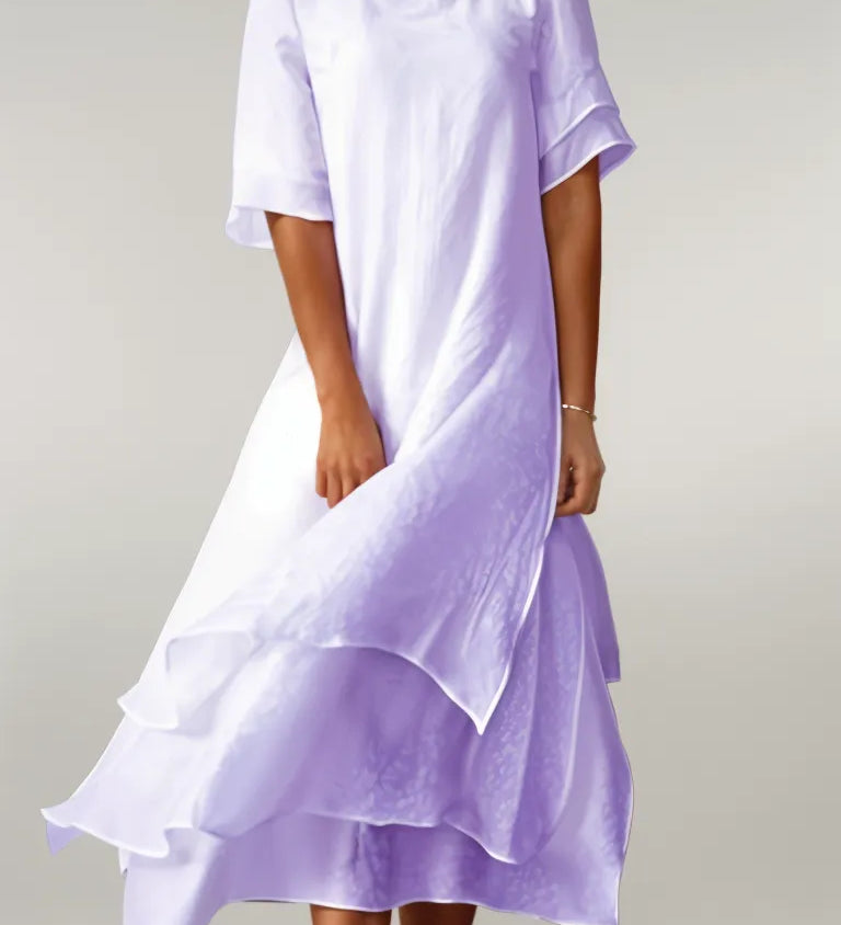 Haljina Maya z elegantnimi volančki