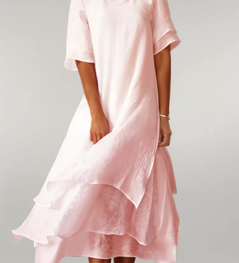 Haljina Maya z elegantnimi volančki