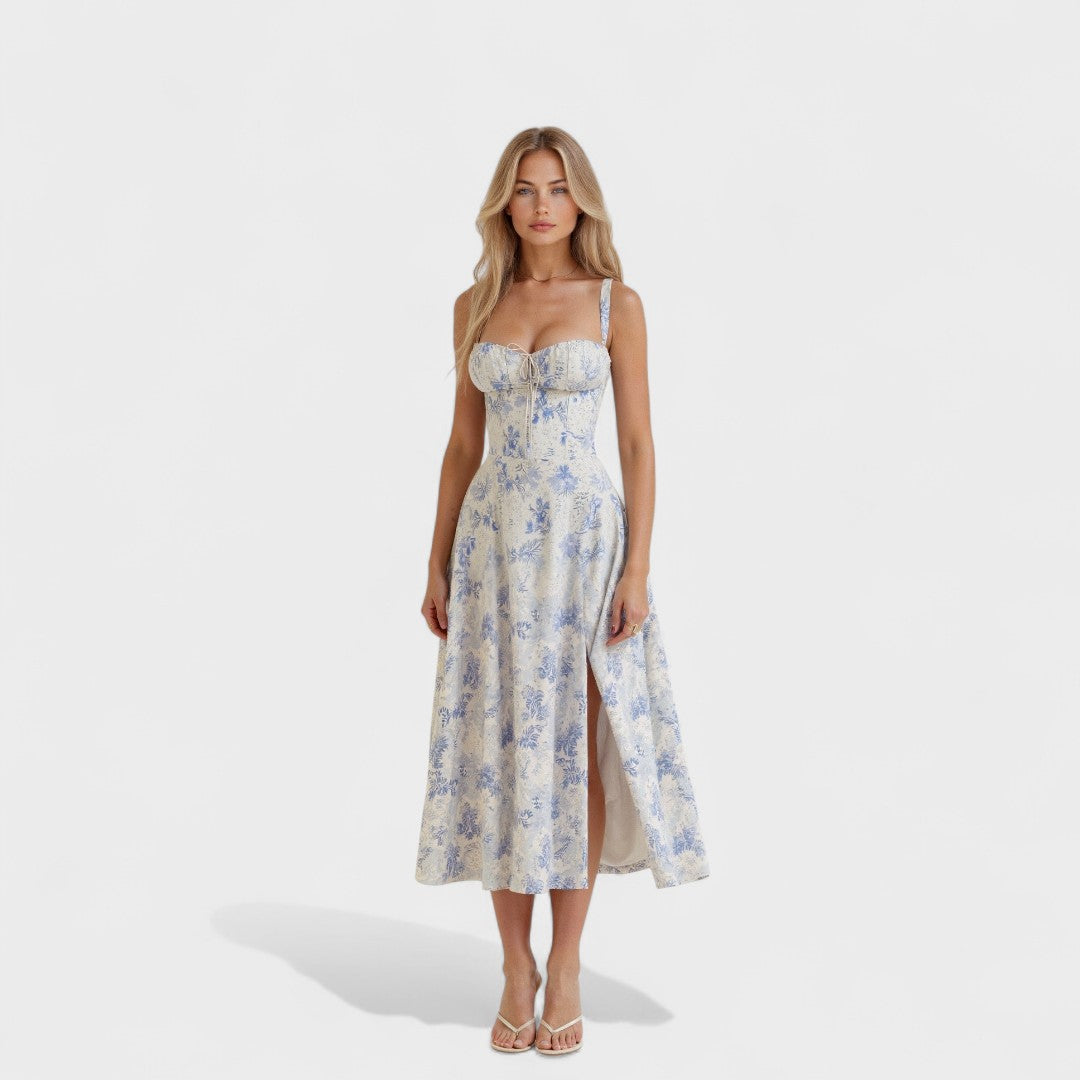 Petra - Midi Korset Dress