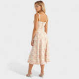 Petra - Midi Korset Dress
