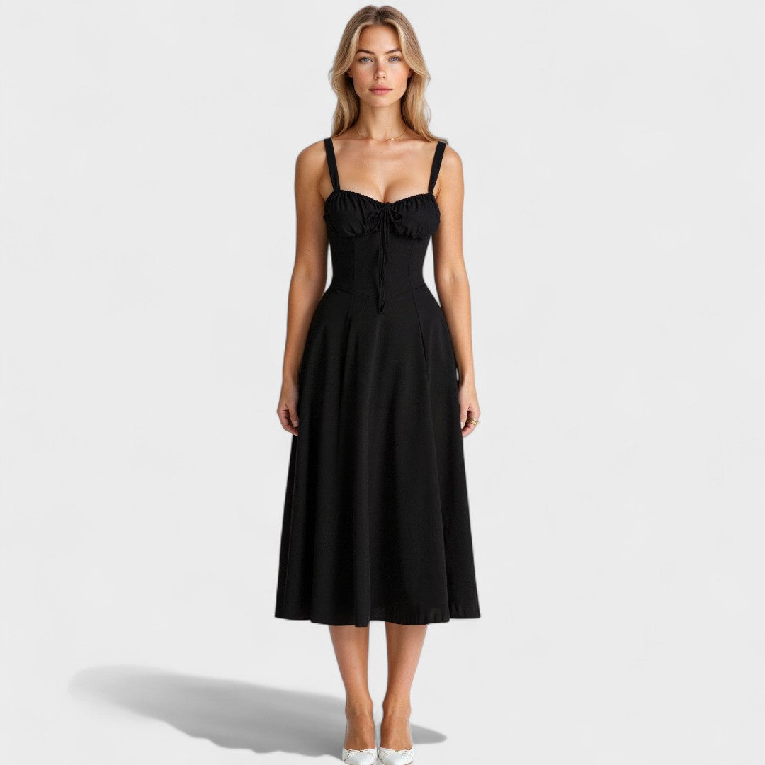 Petra - Midi korzetna obleka