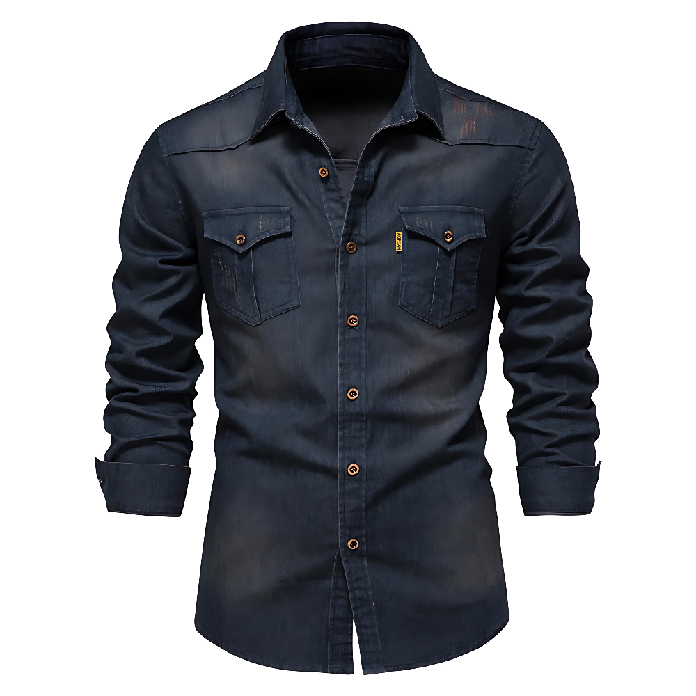 Jim™ | Klassisk Denim Skjorte