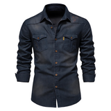 Jim™ | Klassisk Denim Skjorte