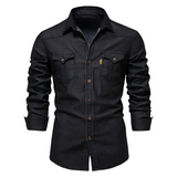 Jim™ | Klassisk Denim Skjorte