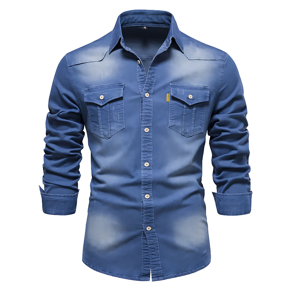 Jim™ | Klassisk Denim Skjorte