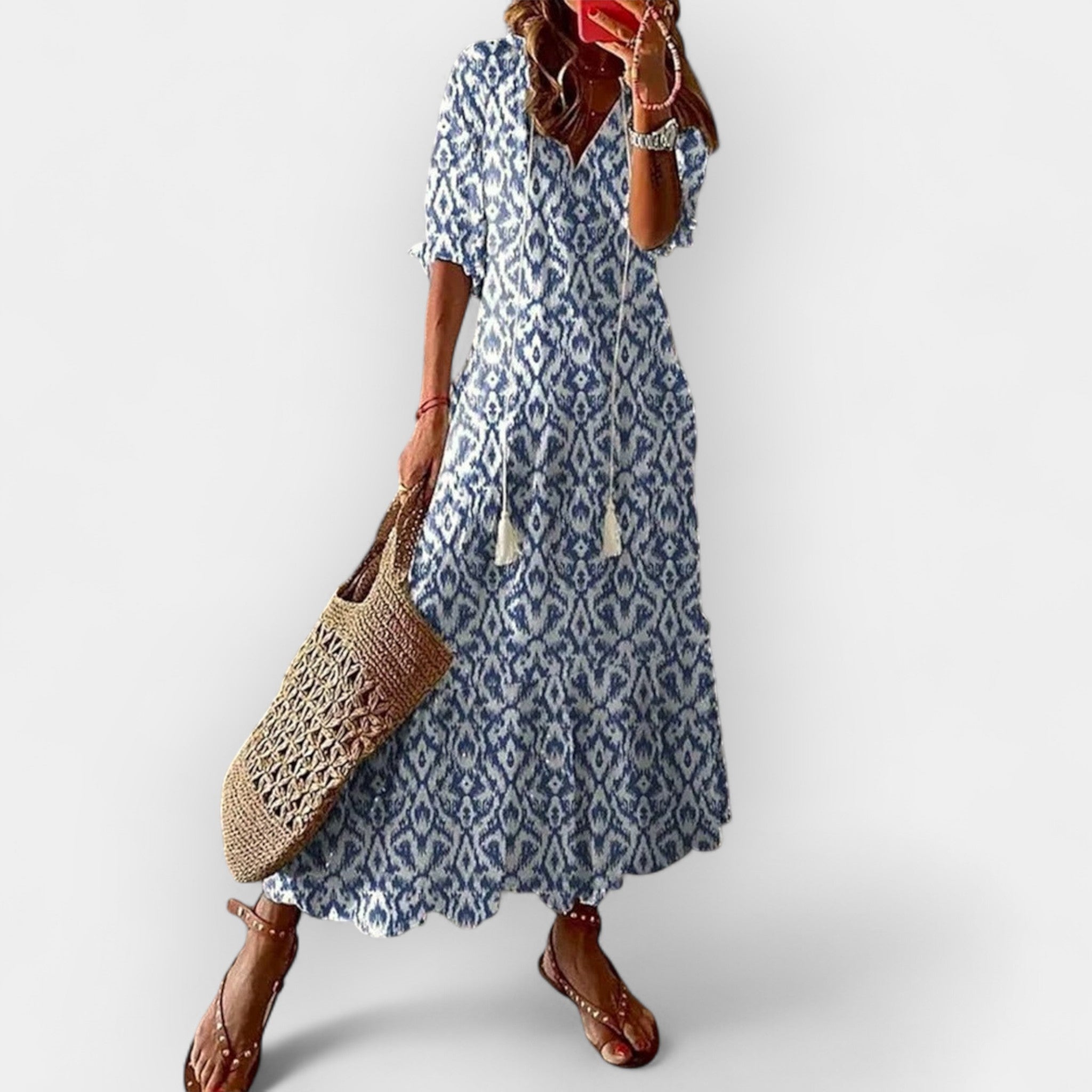 Μάξι Φόρεμα σε Στυλ Boho
